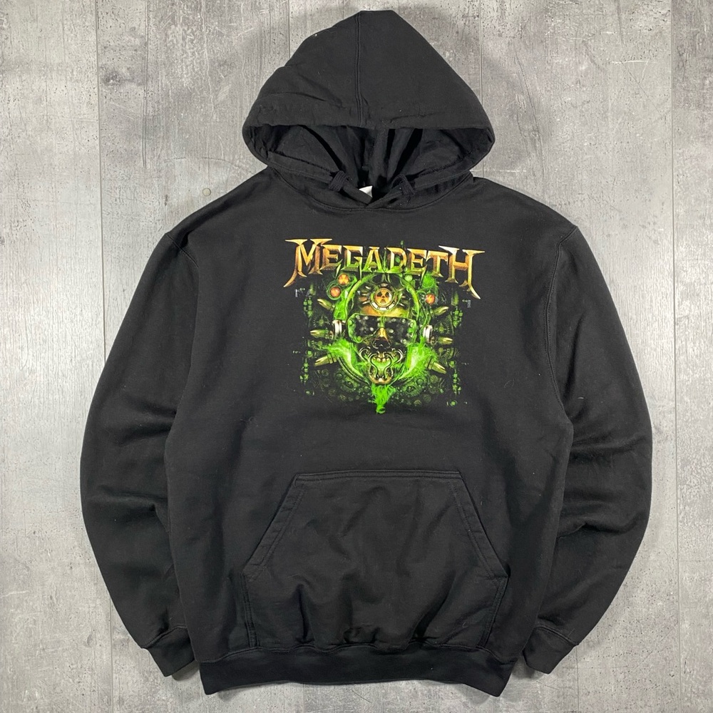 Black Megadeth Band Hoodie
